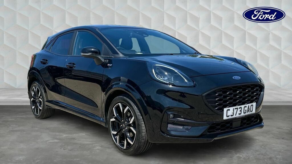 Ford Puma 1.0T Ecoboost Mhev St-line X Euro 6 5-Door Black