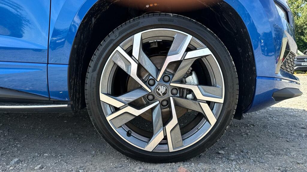 Skoda Karoq Tsi Act Sportline Edition Euro 6 5-Door Blue #4