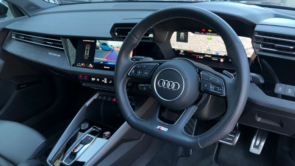 Audi S3 2.0 Tfsi Black Edition Sportback S Tronic Quattro Blue #6