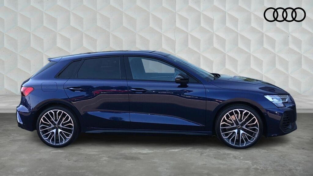 Audi S3 2.0 Tfsi Black Edition Sportback S Tronic Quattro Blue #4