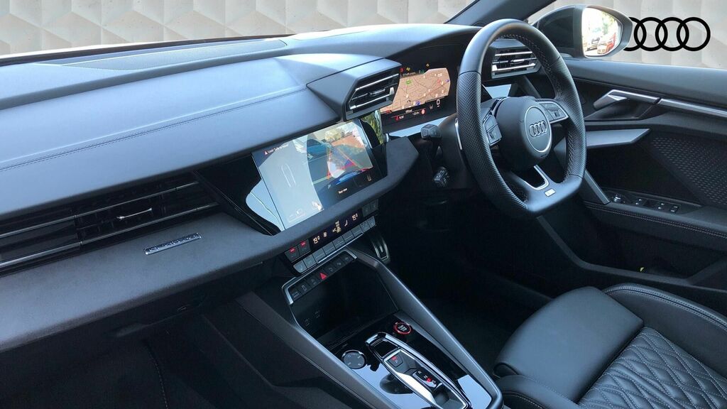 Audi S3 2.0 Tfsi Black Edition Sportback S Tronic Quattro Blue #2