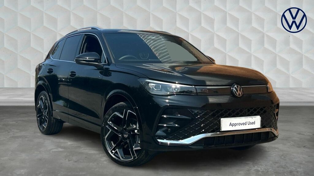 Volkswagen Tiguan 2.0 Tdi R-line Dsg Euro 6 5-Door VA26TZB Black