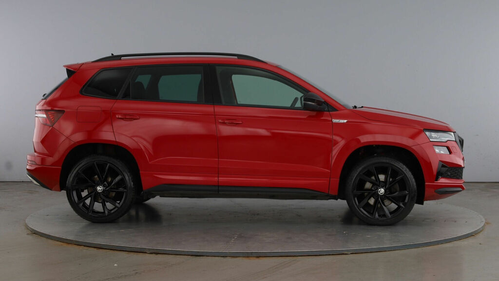 Skoda Karoq Tsi Act Sportline Euro 6 5-Door LY23FUV Red #4