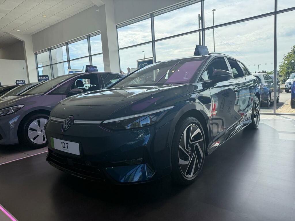 Volkswagen ID.7 Tourer Pro Match Plus 77Kwh 286 Ps 1-Speed Blue
