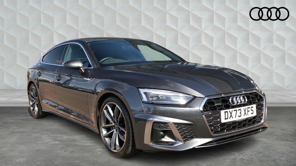 Audi A5 2.0 Tdi 40 S Line Sportback S Tronic Quattro Euro DX73XFS Grey