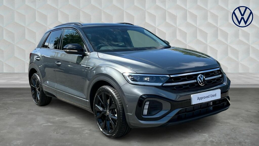 Volkswagen T-Roc Tsi Black Edition Plus Dsg Euro 6 5-Door Grey