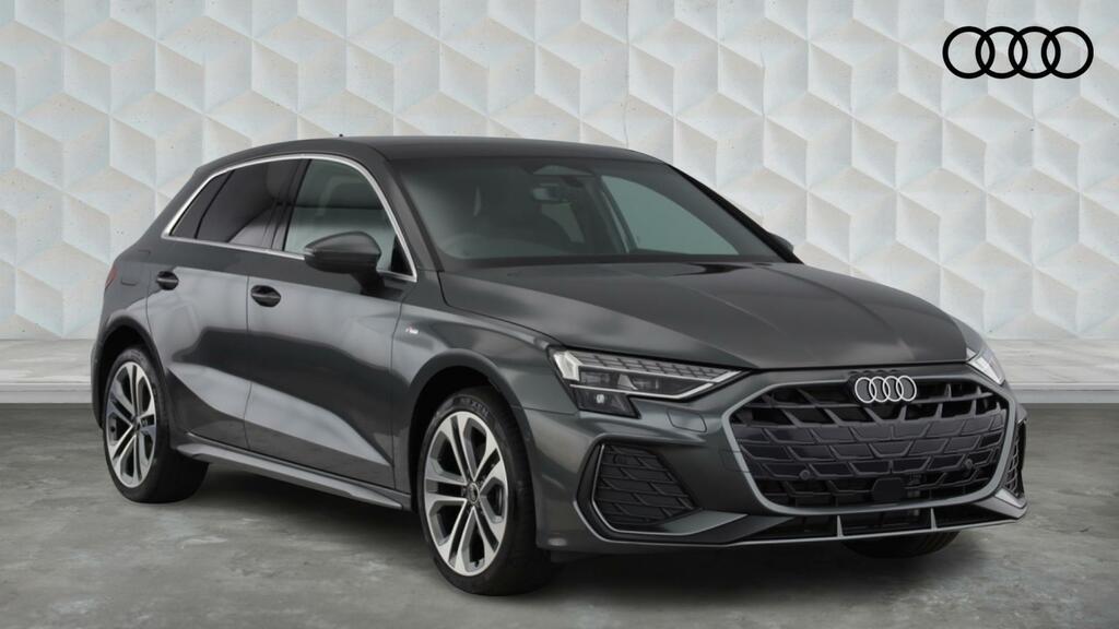 Audi A3 Sportback S Line Tfsi E 204 Ps S Tronic Grey
