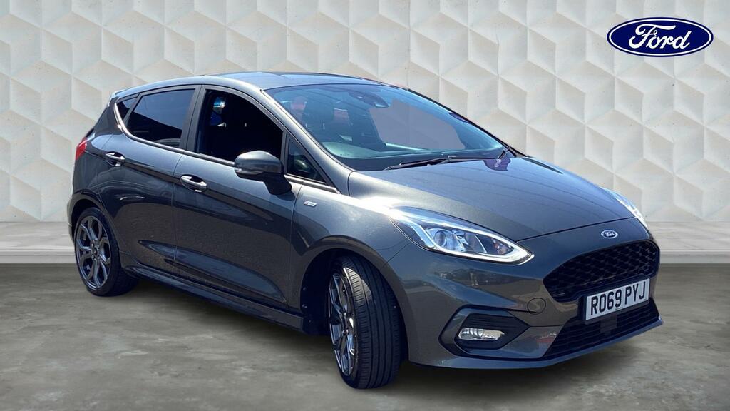Ford Fiesta 1.0T Ecoboost St-line Euro 6 5-Door Grey