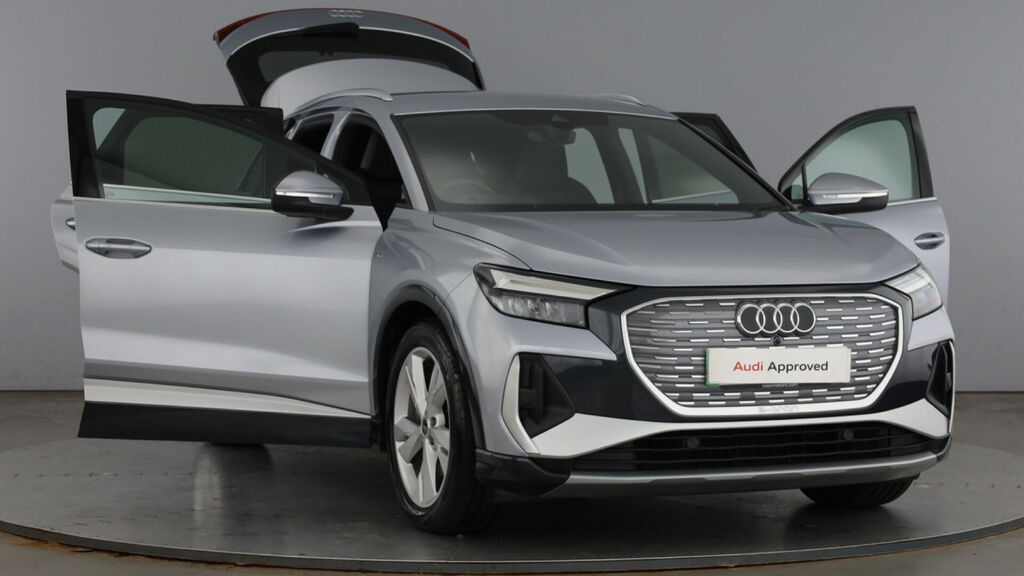 Audi Q4 E Tron S Line Blue #9