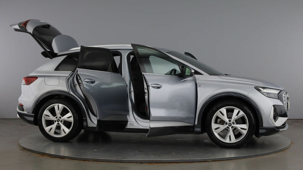 Audi Q4 E Tron S Line Blue #10