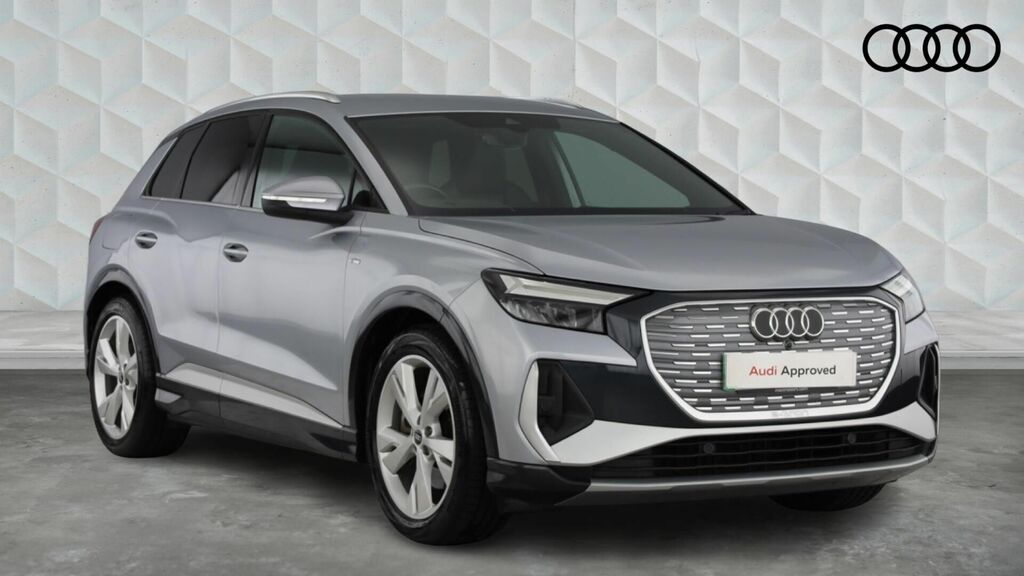 Audi Q4 E Tron 40 S Line 5-Door 82Kwh Silver