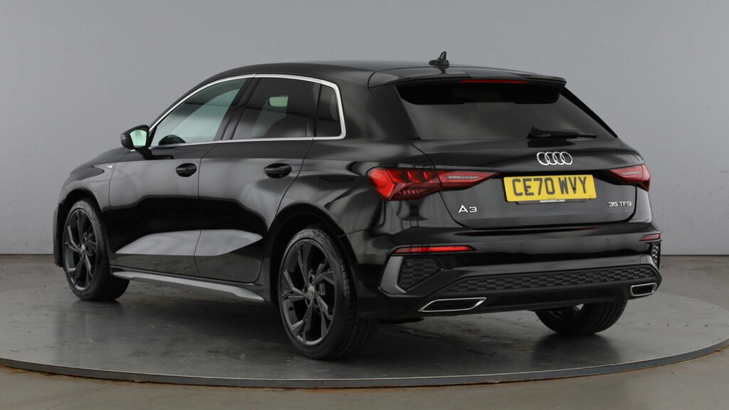 Audi A3 Tfsi 35 S Line Sportback Euro 6 5-Door Black #3