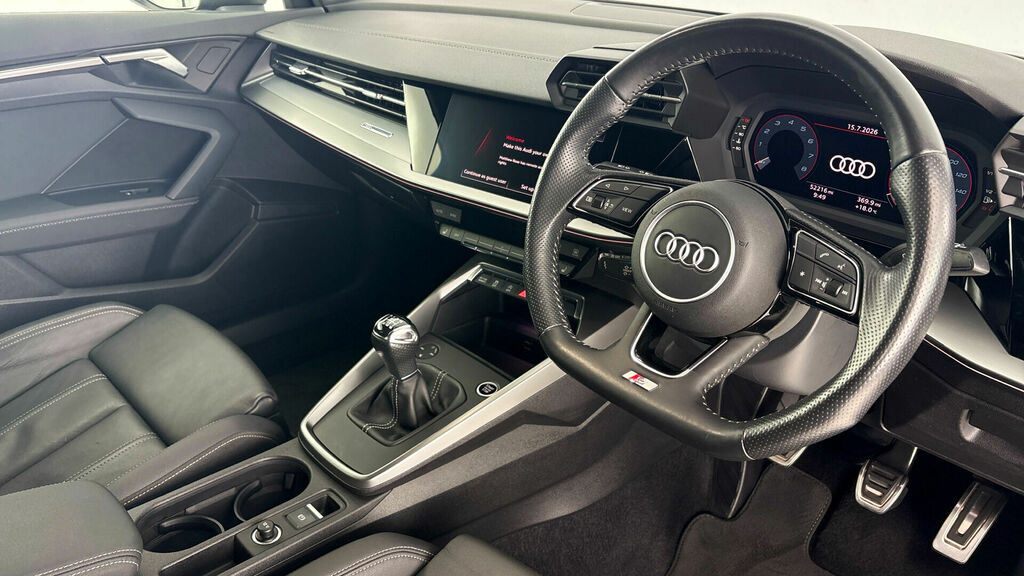 Audi A3 Tfsi 35 S Line Sportback Euro 6 5-Door Black #6