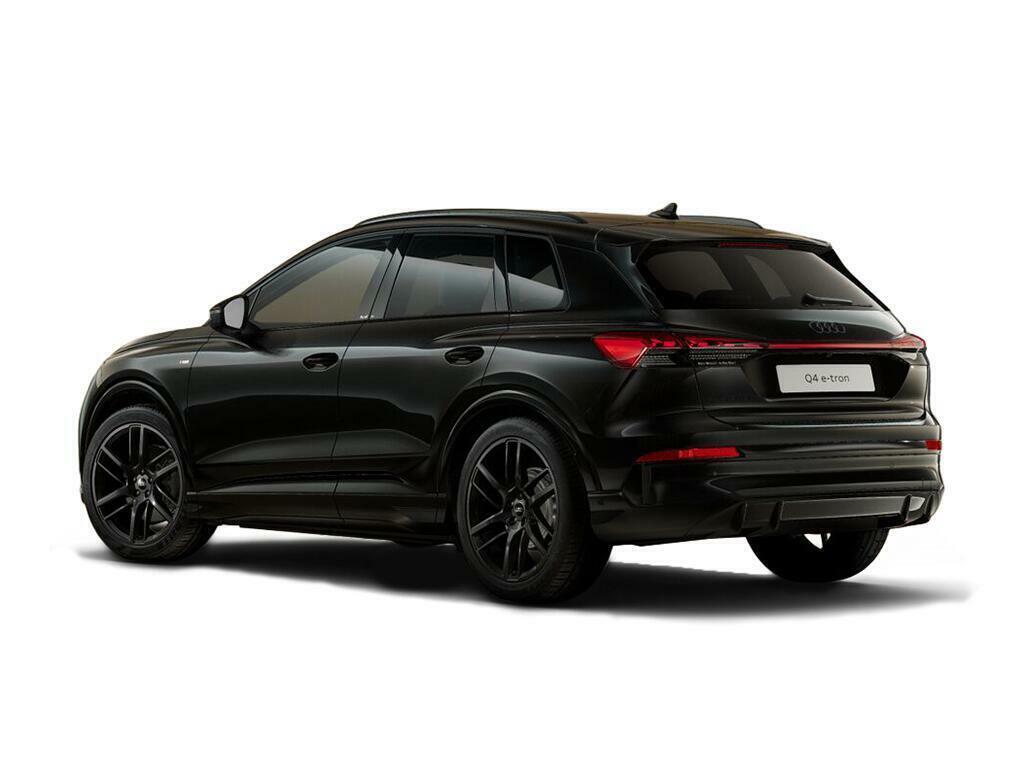 Audi Q4 E Tron 82Kwh Performance Vorsprung Sportback 5-Door Black #3