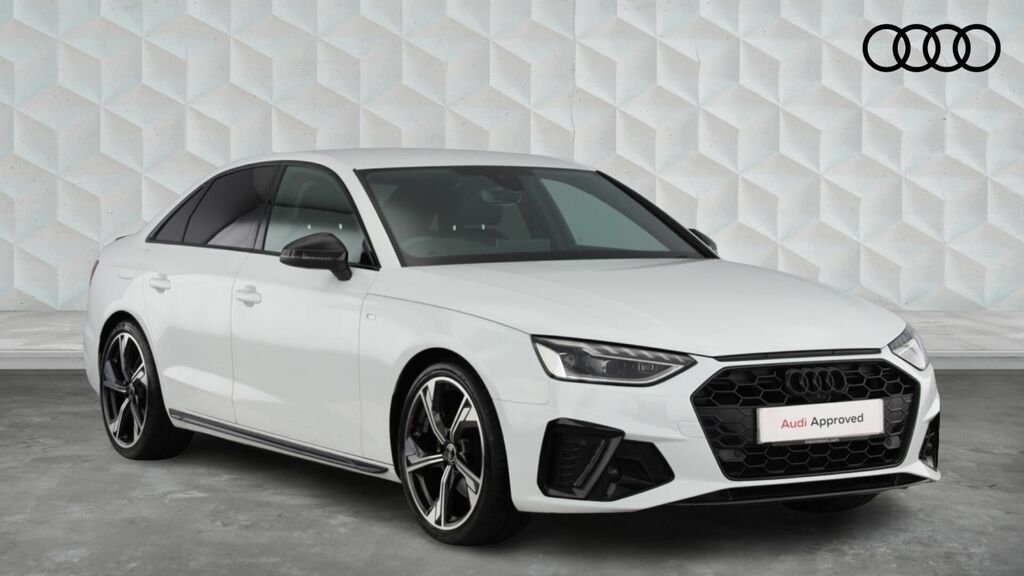 Audi A4 2.0 Tdi 35 Black Edition S Tronic Euro 6 4-Door White