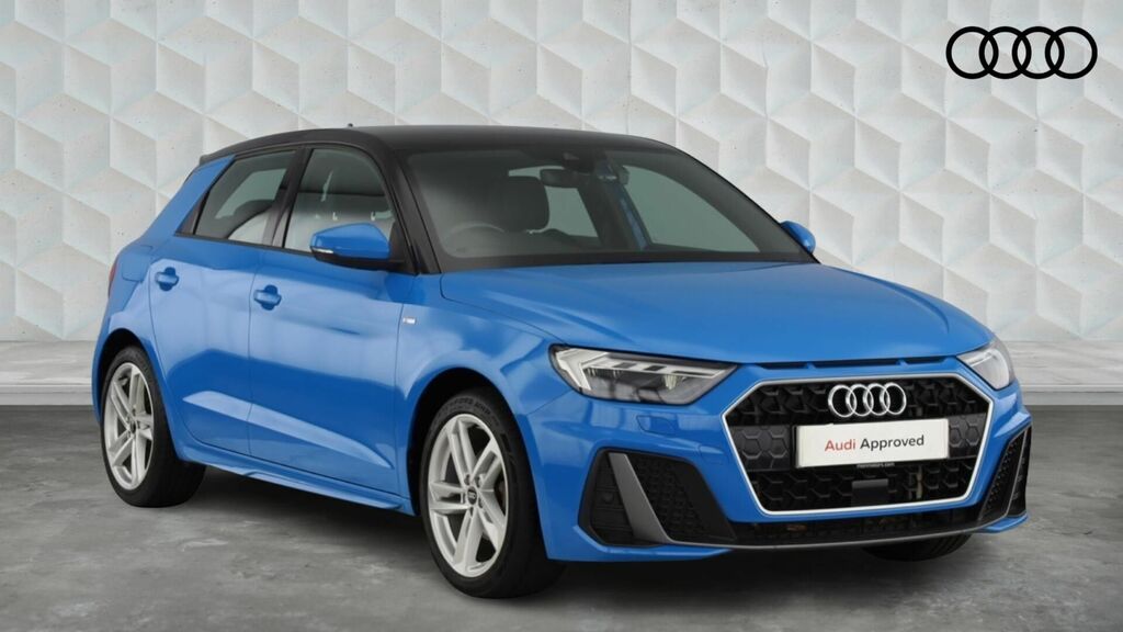 Audi A1 1.0 Tfsi 30 S Line Sportback Euro 6 5-Door Blue