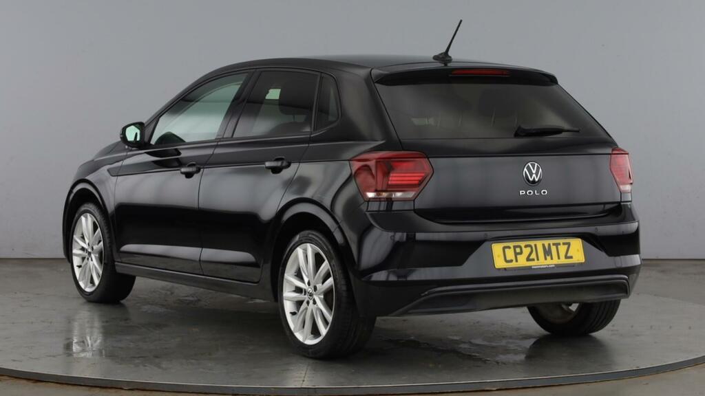 Volkswagen Polo 1.0 Tsi Match Dsg Euro 6 5-Door Black #2