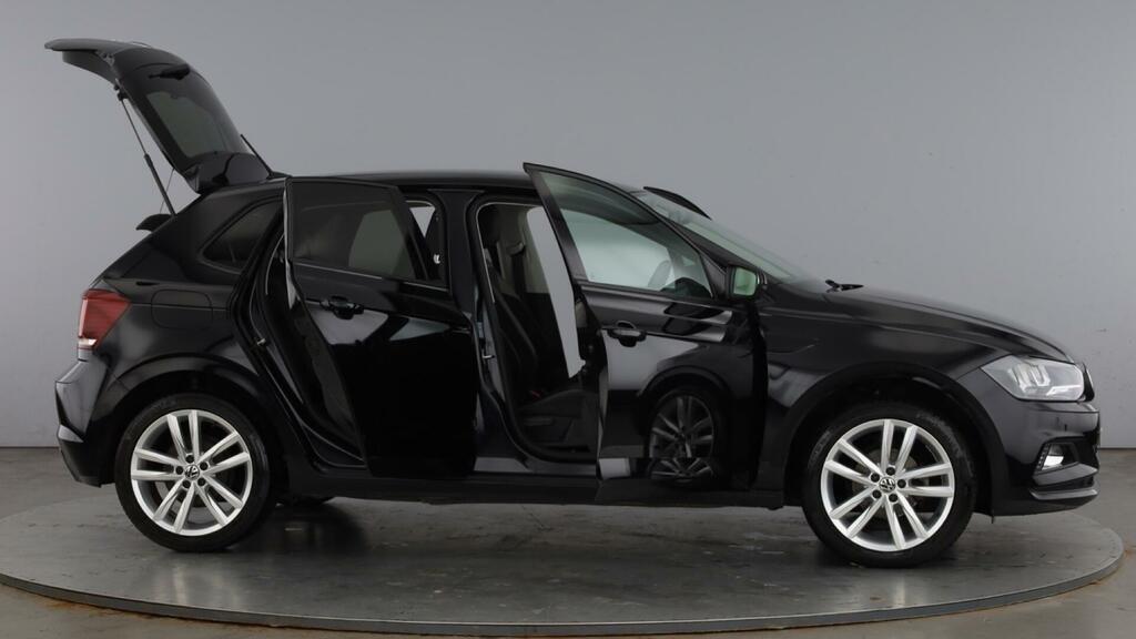 Volkswagen Polo 1.0 Tsi Match Dsg Euro 6 5-Door Black #6