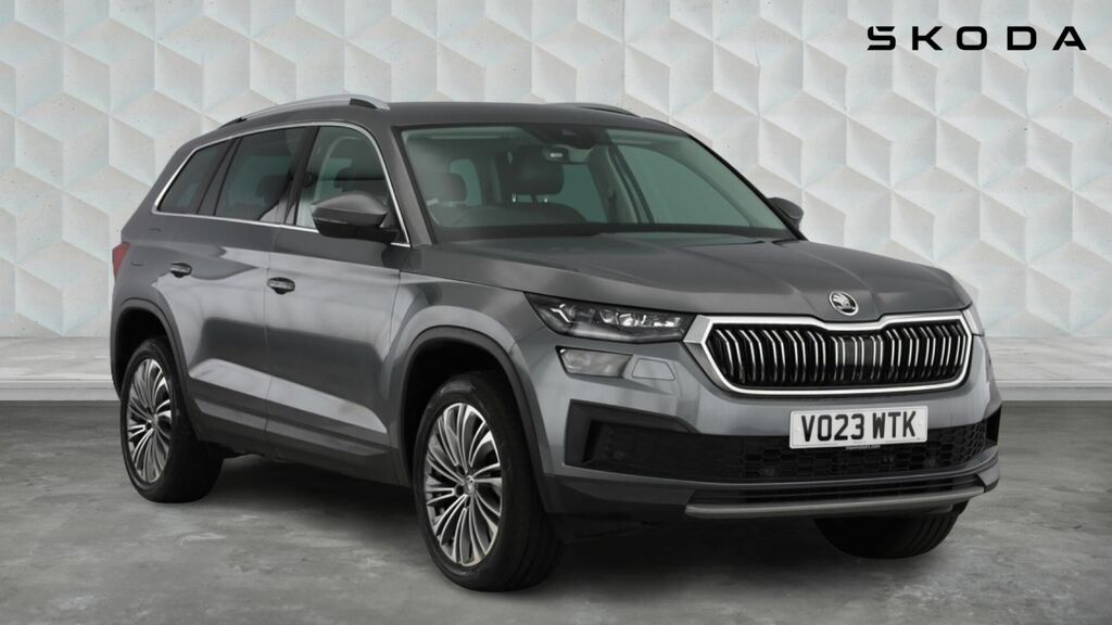 Skoda Kodiaq Tsi Act Se L Executive Dsg Euro 6 5-Door 7 Seat Grey