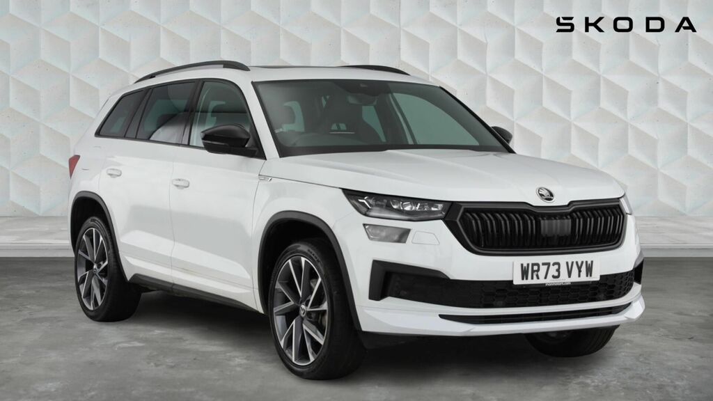 Skoda Kodiaq Tsi Act Sportline Dsg Euro 6 5-Door 7 Seat White