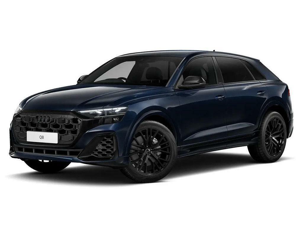 Audi Q8 e tron 3.0 E-hybrid V6 22Kwh Black Edition Tiptronic Quat Blue