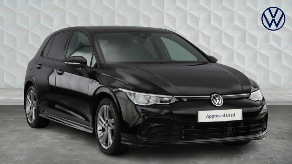 Volkswagen Golf Etsi Mhev R-line Dsg Euro 6 5-Door Black