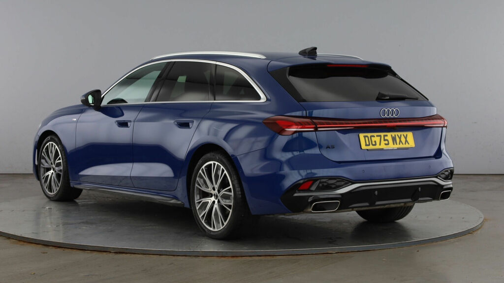 Audi A5 Avant 2.0 Tfsi S Line S Tronic Euro 6 5-Door DG75WXX Blue #3