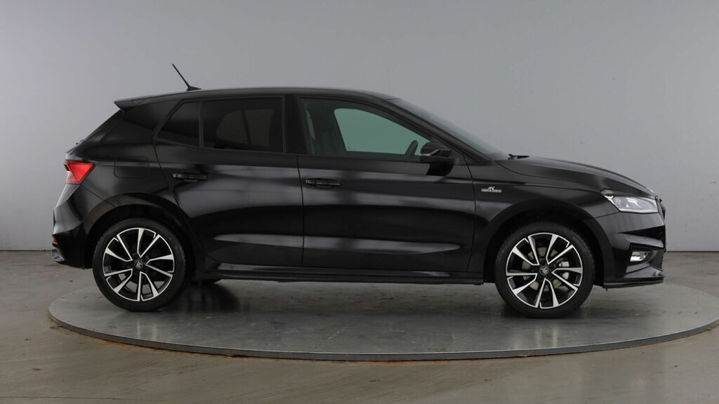 Skoda Fabia 1.0 Tsi Monte Carlo Edition Dsg Euro 6 5-Door WR75ZFM Black #4