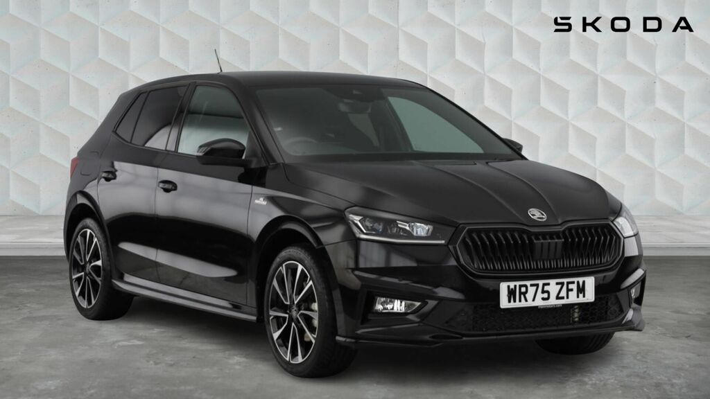 Skoda Fabia 1.0 Tsi Monte Carlo Edition Dsg Euro 6 5-Door WR75ZFM Black