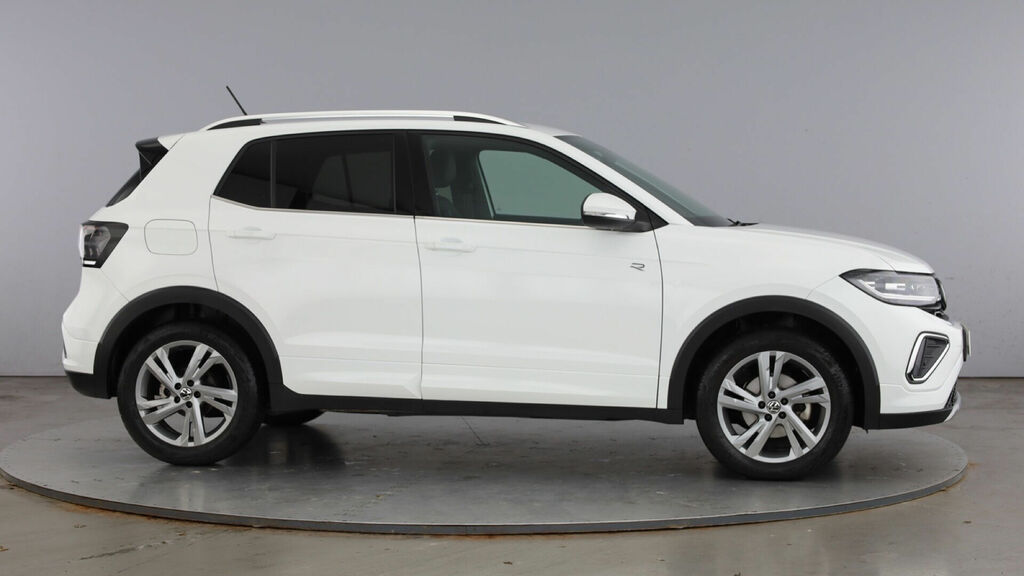 Volkswagen T-Cross Tsi Evo R-line Dsg Euro 6 5-Door White #4