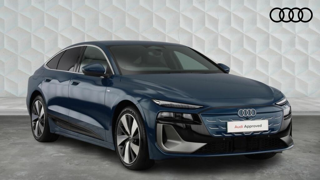 Audi A6 E-tron Sportback 100Kwh Performance S Line 5-Door Blue