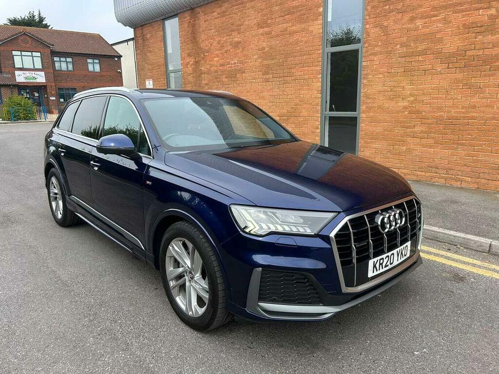 Audi Q7 3.0 Tdi V6 50 S Line Tiptronic Quattro Euro 6 5-Do Blue