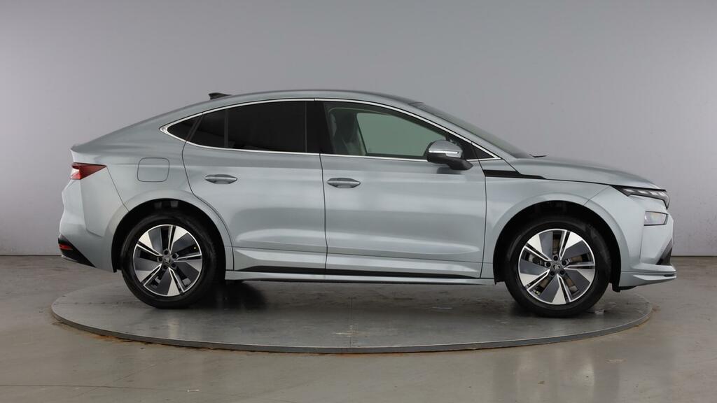 Skoda ENYAQ Coupe Edition 85 82 Kwh 286 Ps Single Speed Silver #3