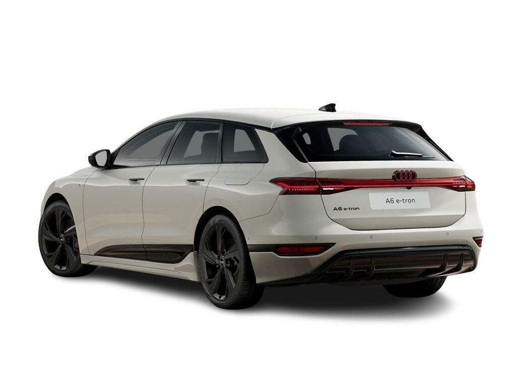 Audi A6 E-tron Avant 100Kwh Performance Black Edition 5-Door Beige #3