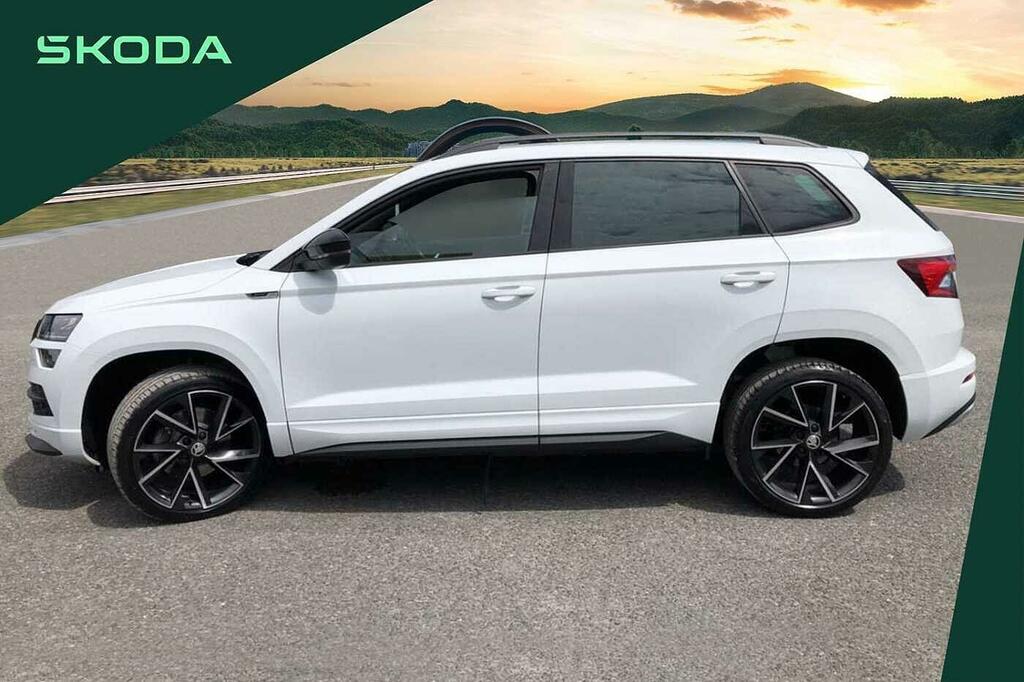 Skoda Karoq Tsi Act Sportline Euro 6 5-Door White #3
