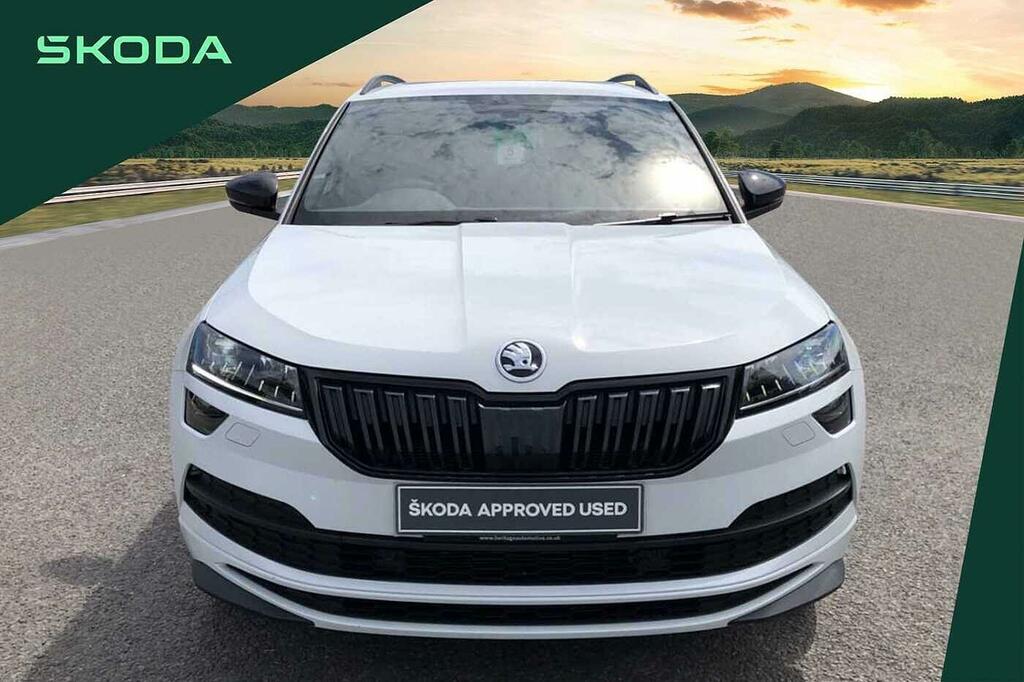 Skoda Karoq Tsi Act Sportline Euro 6 5-Door White #5