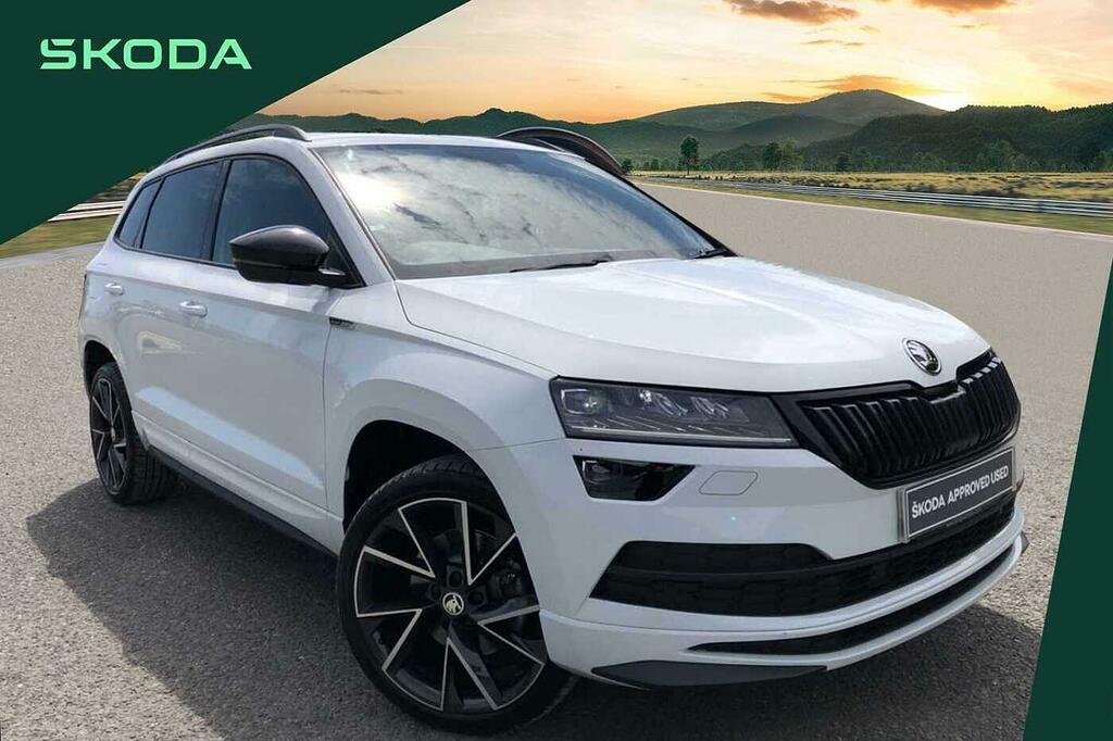 Skoda Karoq Tsi Act Sportline Euro 6 5-Door White