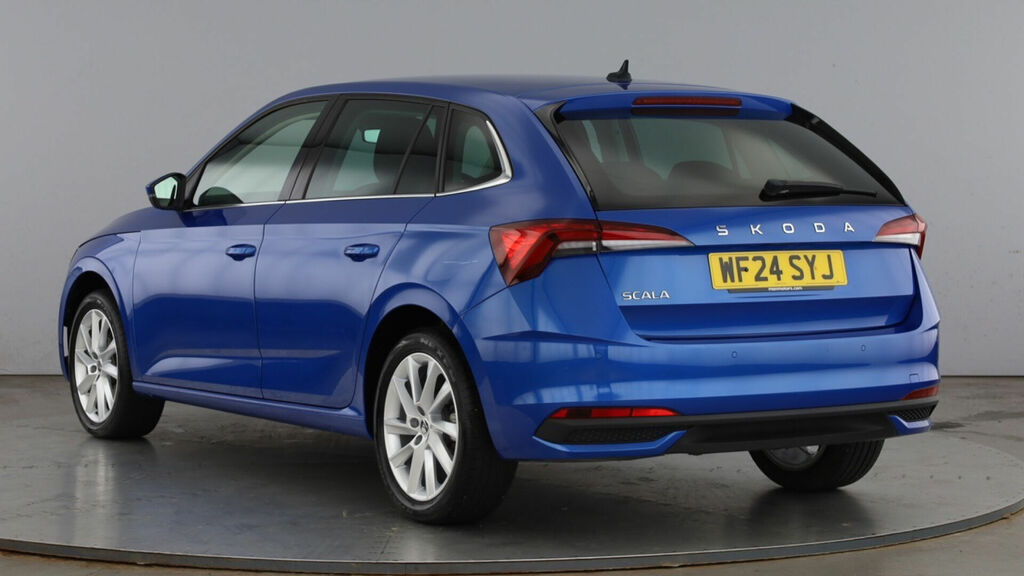 Skoda Scala 1.0 Tsi Se L Dsg Euro 6 5-Door Blue #3