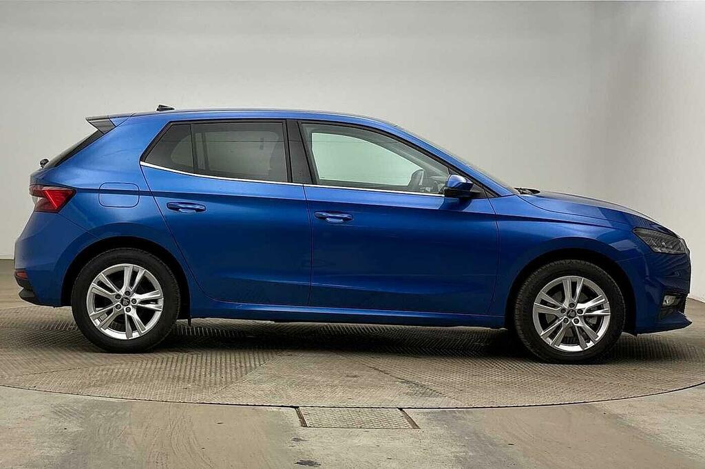 Skoda Fabia 1.0 Tsi Se L Edition Euro 6 5-Door Blue #3