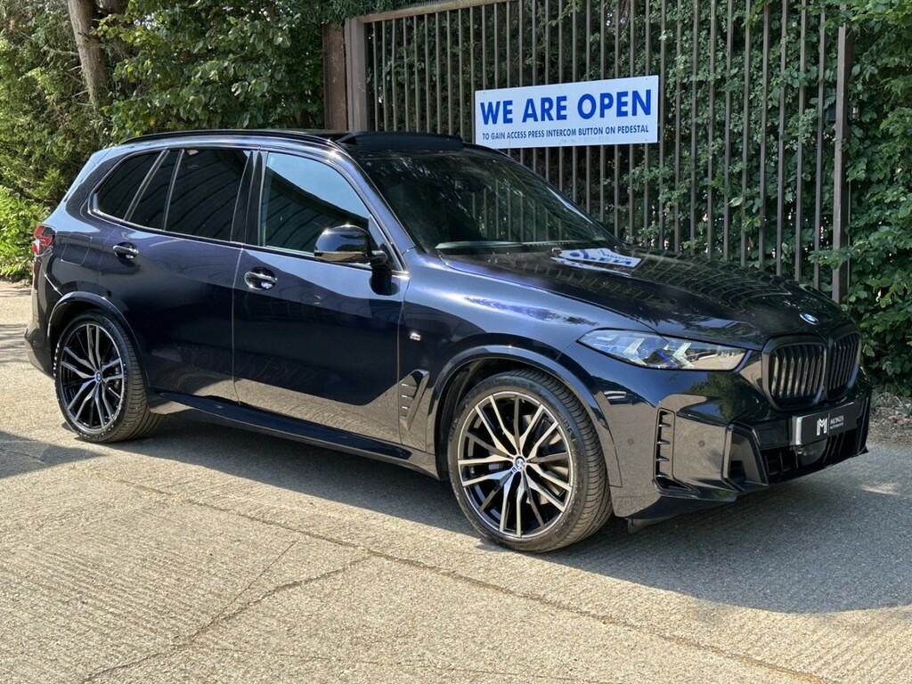 BMW X5 3.0 Xdrive 30D M Sport Black