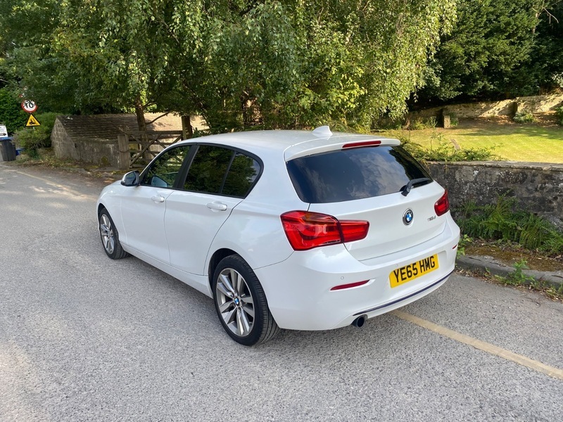 BMW 1 Series 1.5 116D Sport Hatchback White #4