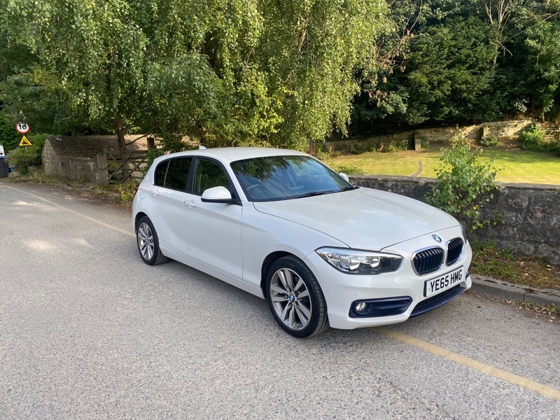 BMW 1 Series 1.5 116D Sport Hatchback White #3