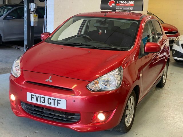 Mitsubishi Mirage 1.2 3 Hatchback Red #3