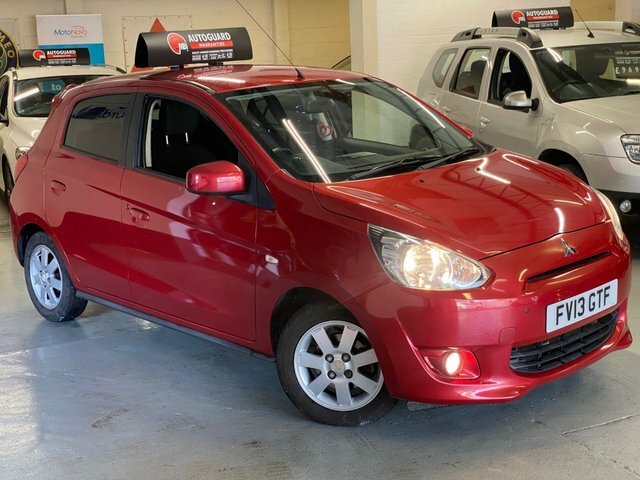 Mitsubishi Mirage 1.2 3 Hatchback Red