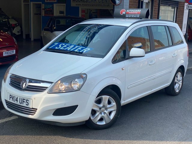 Vauxhall Zafira 1.8 16V Exclusiv Mpv White