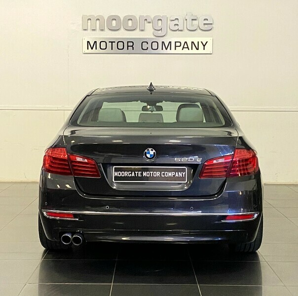 BMW 5 Series Black #7