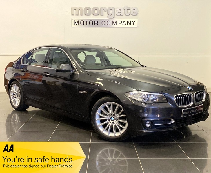 BMW 5 Series Black #1