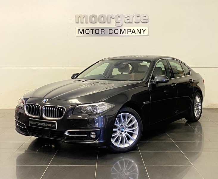 BMW 5 Series Black #4