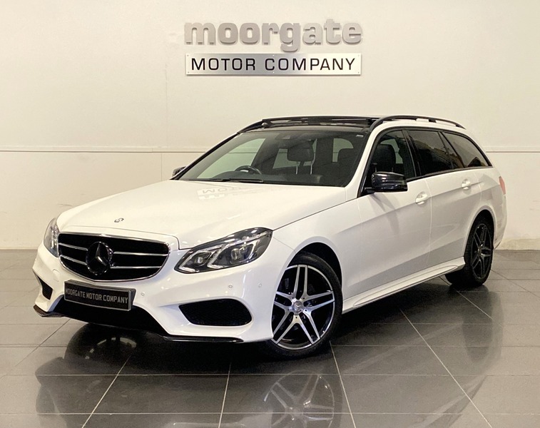 Mercedes-Benz E Class E220 Bluetec Amg Night White #4
