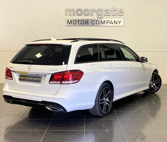 Mercedes-Benz E Class E220 Bluetec Amg Night White #6